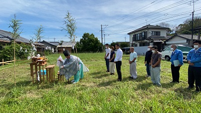 本多様邸_地鎮祭03