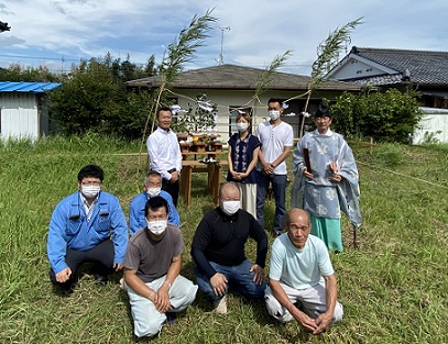 本多様邸_地鎮祭02